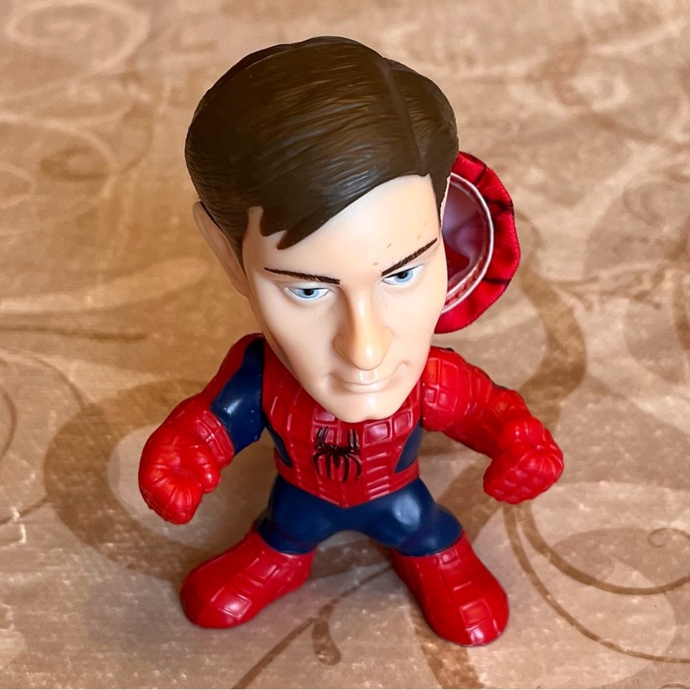 2006 Burger King Spider-Man 3 Removable Mask Peter Parker Toy Figure